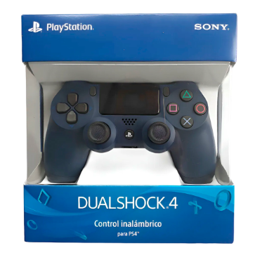 MANDO PS4 AZUL MEDIANOCHE ORIGINAL