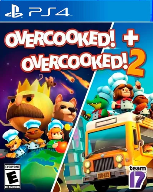 PS4 OVERCOOKED! + OVERCOOKED! 2