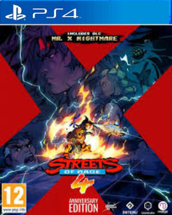 PS4 STREET OF RAGE ANNIVERSARY