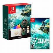 CONSOLA NINTENDO SW OLED EDICIÓN ZELDA TEARS OF THE KINGDOM